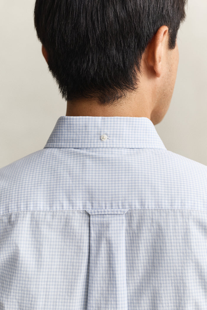 Gant Reg Classic Poplin Gingham SS Shirt