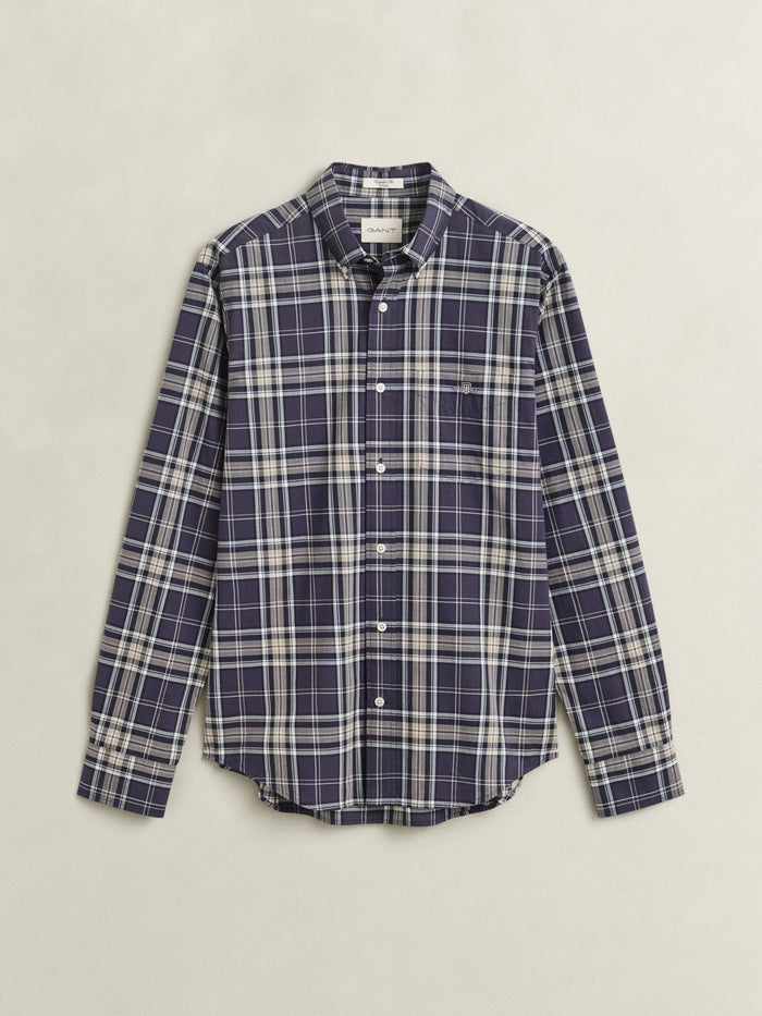 Gant Reg Poplin Check Shirt