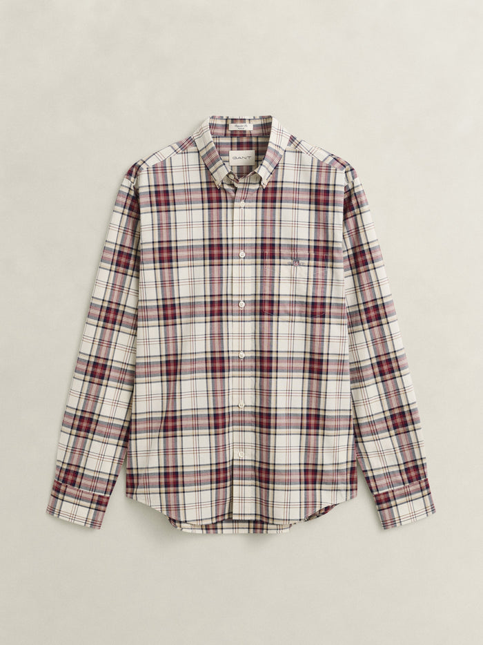 Gant Reg Poplin Check Shirt
