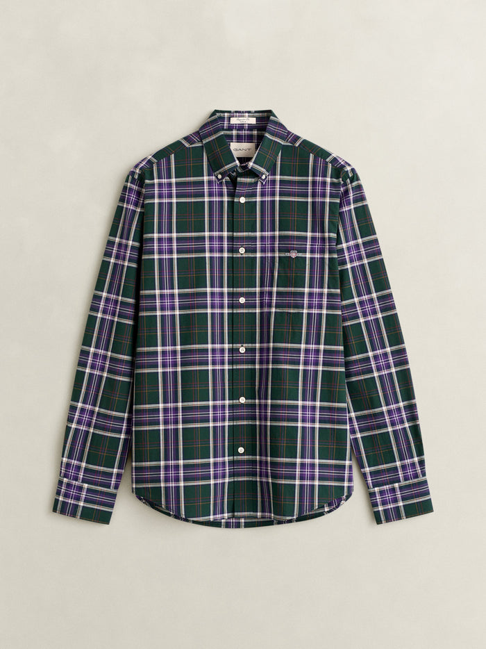 Gant Reg Poplin Check Shirt
