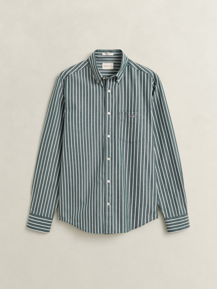 Gant Reg Poplin Stripe Shirt