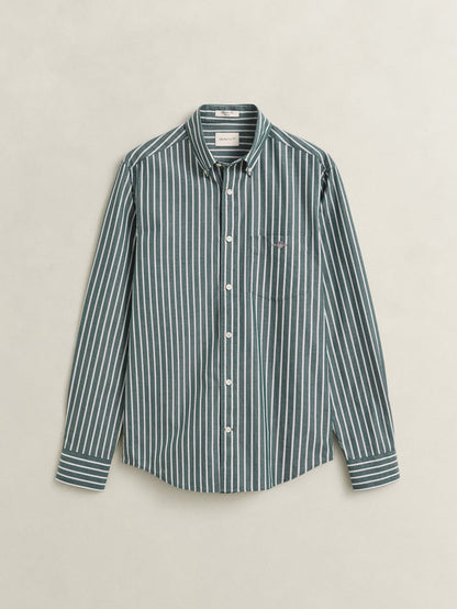 Gant Reg Poplin Stripe Shirt