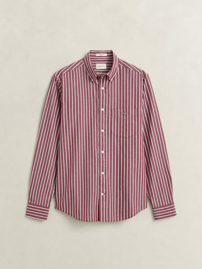 Gant Reg Poplin Stripe Shirt