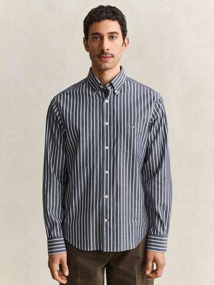 Gant Reg Poplin Stripe Shirt