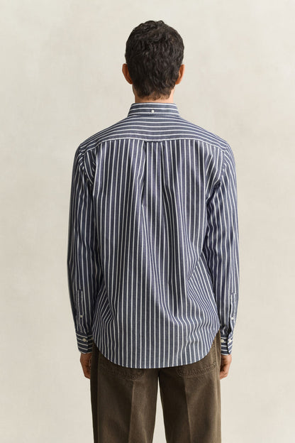 Gant Reg Poplin Stripe Shirt