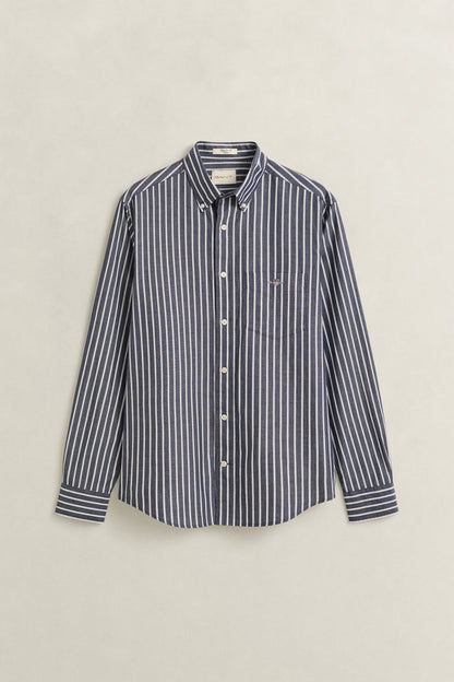 Gant Reg Poplin Stripe Shirt