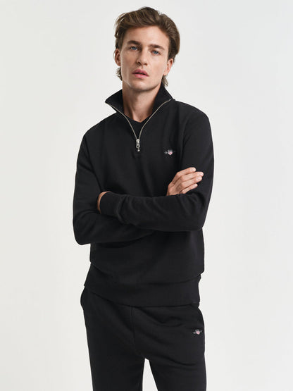Gant Reg Shield Half Zip Sweatshirt