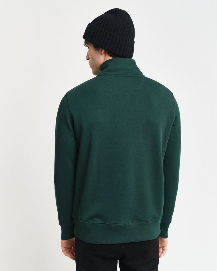 Gant Reg Shield Half Zip Sweatshirt