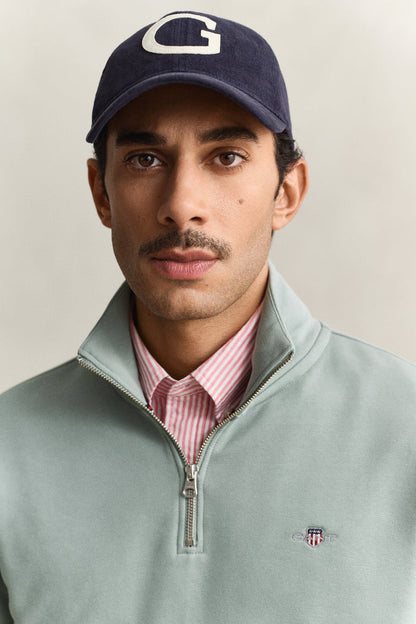 Gant Reg Shield Half Zip Sweatshirt