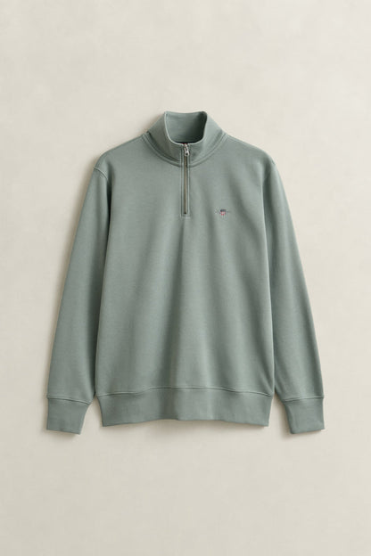 Gant Reg Shield Half Zip Sweatshirt