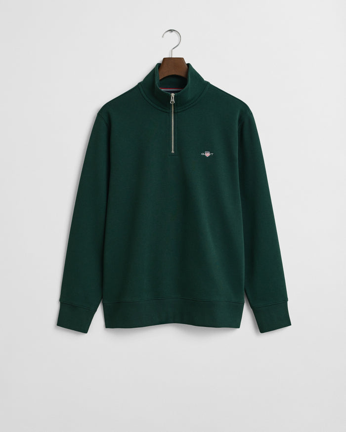 Gant Reg Shield Half Zip Sweatshirt