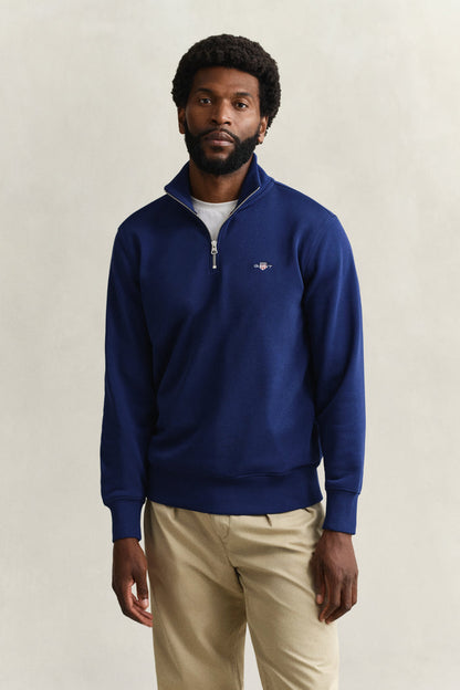 Gant Reg Shield Half Zip Sweatshirt