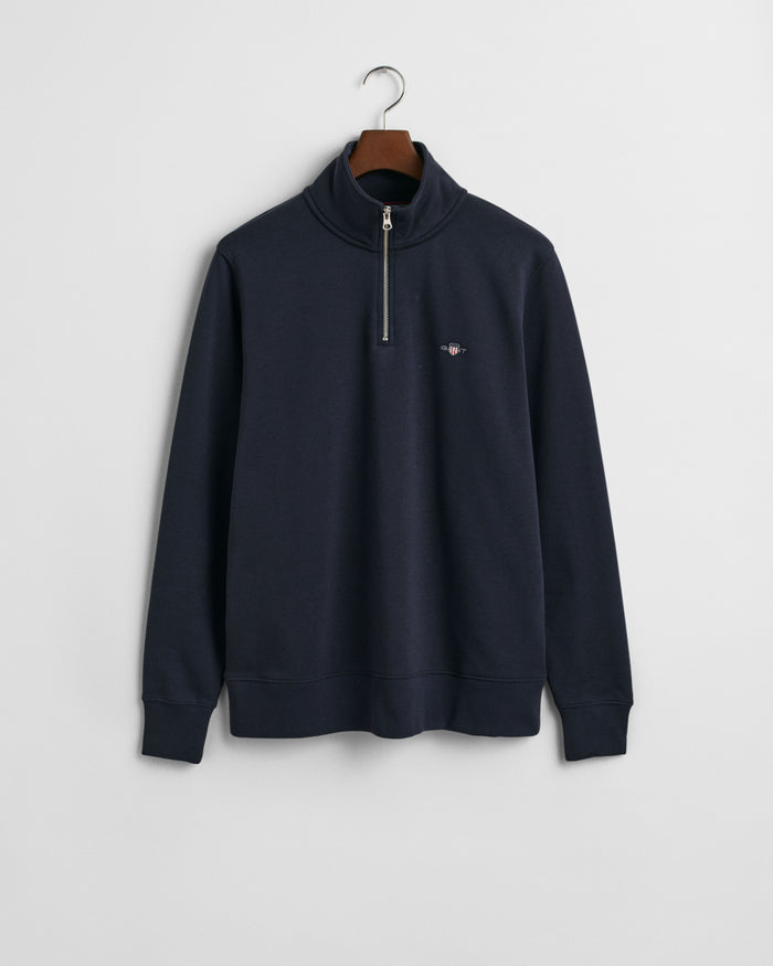 Gant Reg Shield Half Zip Sweatshirt