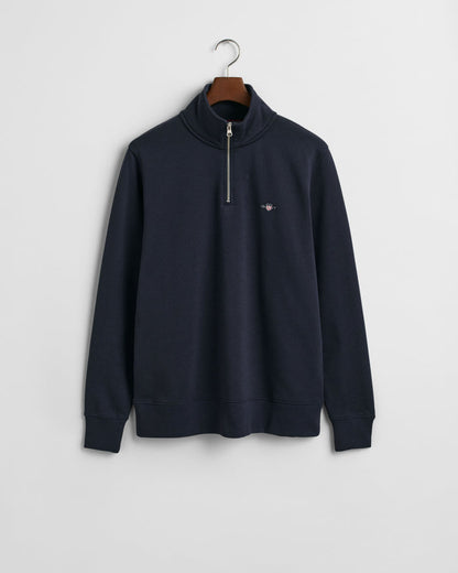 Gant Reg Shield Half Zip Sweatshirt