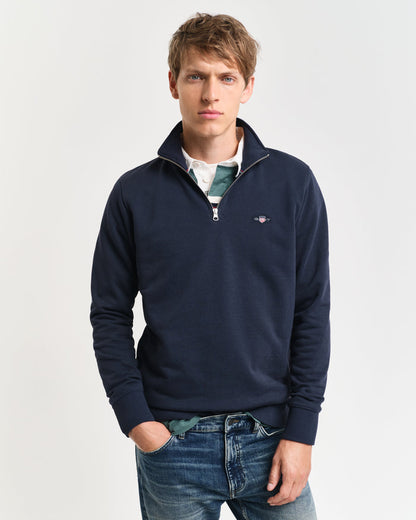 Gant Reg Shield Half Zip Sweatshirt
