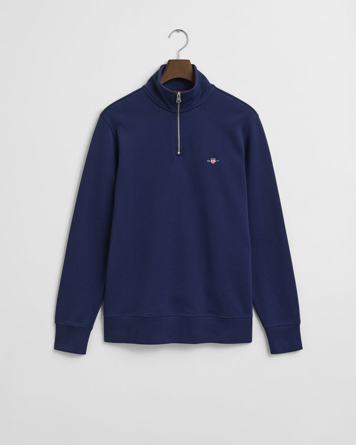 Gant Reg Shield Half Zip Sweatshirt