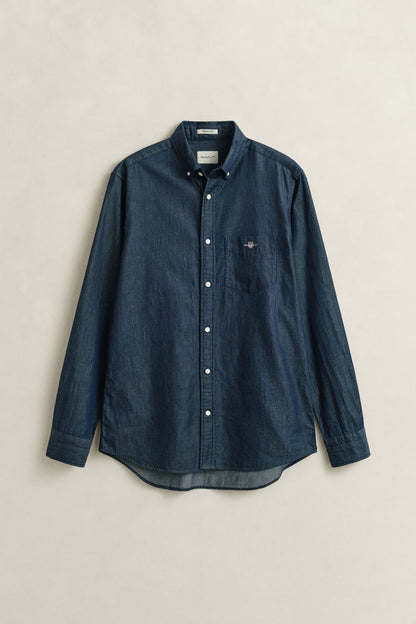 Gant Regular Fit Indigo Shirt