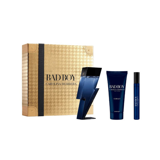 Gift Set: Bad Boy Cobalt EDP 100ml+Shower Gel 100ml+10ml EDP spray