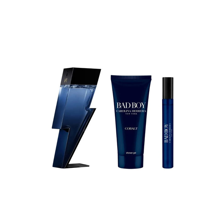 Gift Set: Bad Boy Cobalt EDP 100ml+Shower Gel 100ml+10ml EDP spray