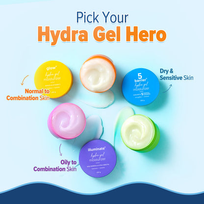 Pick Your Hydra Gel Hero Aqualogica variants