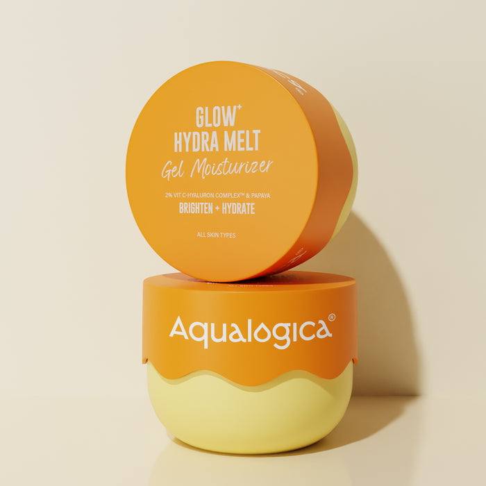 Glow+ Hydra Melt Gel Moisturizer with 2% Vit C-Hyaluron Complex & Papaya - 200 g