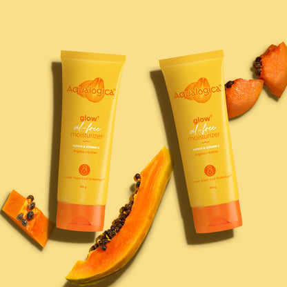 Aqualogica moisturizer for oily skin with papaya and vitamin C