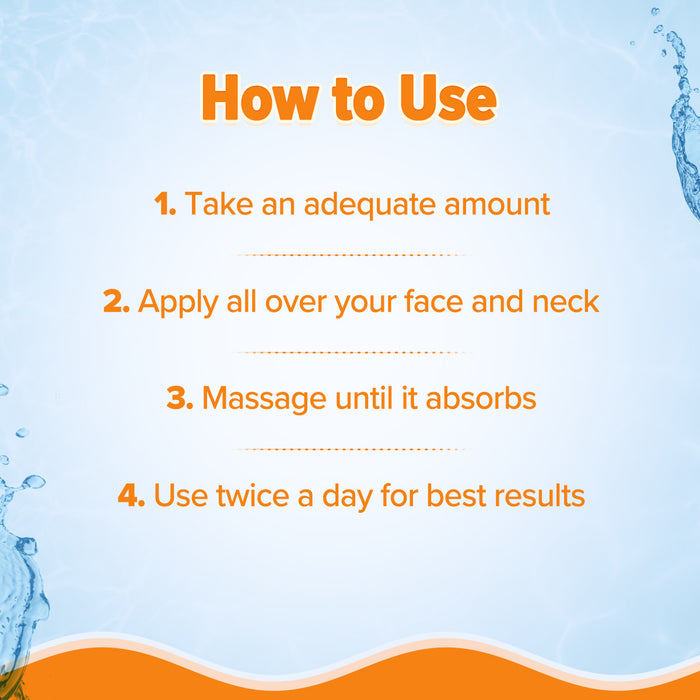How to use moisturizer after face wash on clean skin