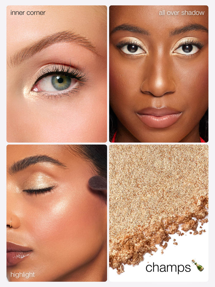 glow pot eyeshadow & brush