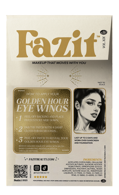 Golden Hour Eye Wings