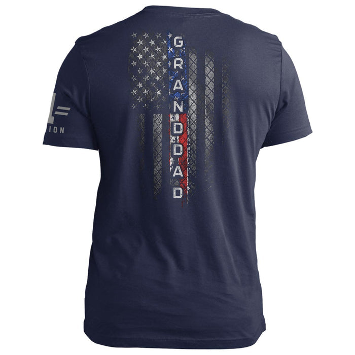 GRANDDAD American Flag Vertical