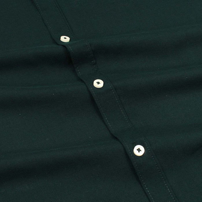 Green Oxford Shirt.