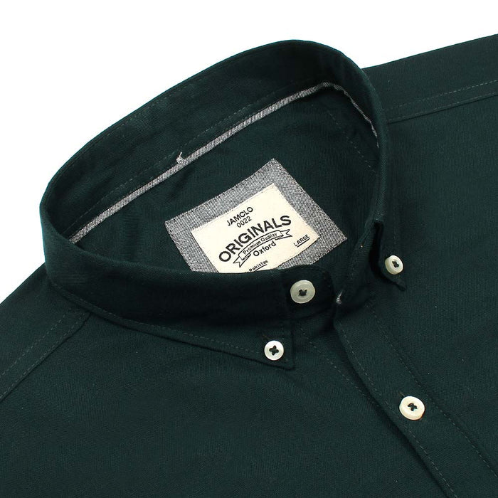 Green Oxford Shirt.