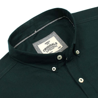 Green Oxford Shirt.