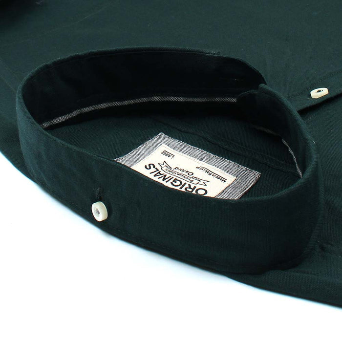 Green Oxford Shirt.
