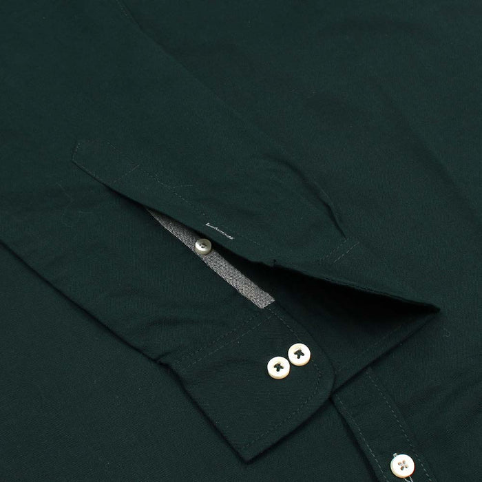 Green Oxford Shirt.
