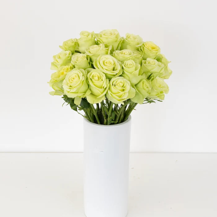 Green Romance Novelty Rose Vase - Image