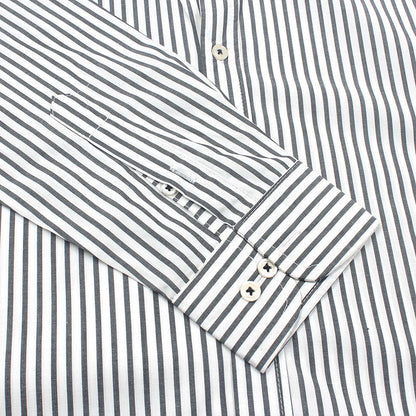 Grey N' White Stripes.