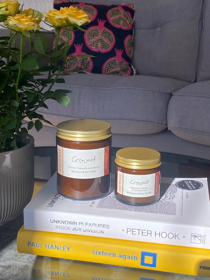 Ground Soy Wax Candle
