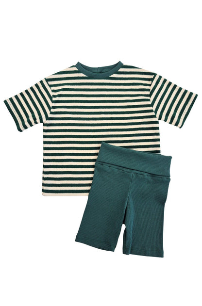 Grow With Me Biker Shorts | Jungle Green Kid's Stuff [Trucs d'enfants]