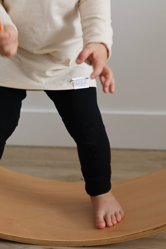 Grow With Me Leggings | Black leggings Kid's Stuff [Trucs d'enfants]