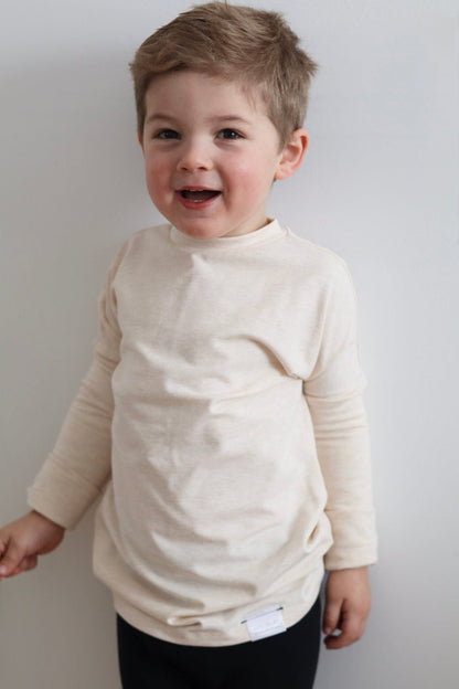 Grow With Me Shirt | Heather Cream Kid's Stuff [Trucs d'enfants]