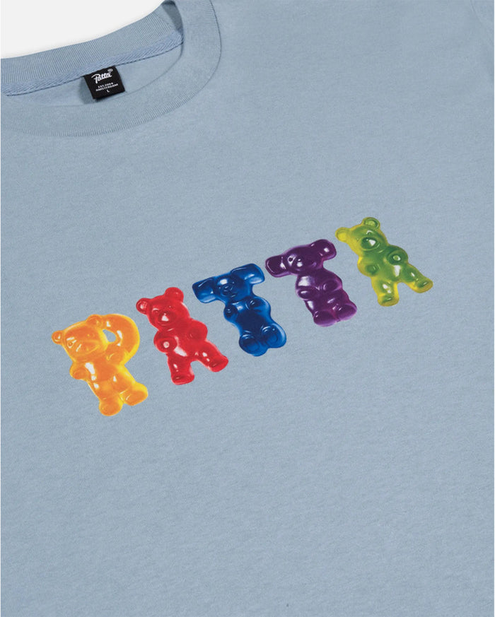 Gummi T-Shirt Dusty Blue