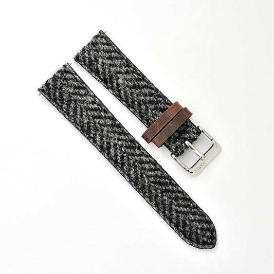 vario harris tweed herringbone watch strap