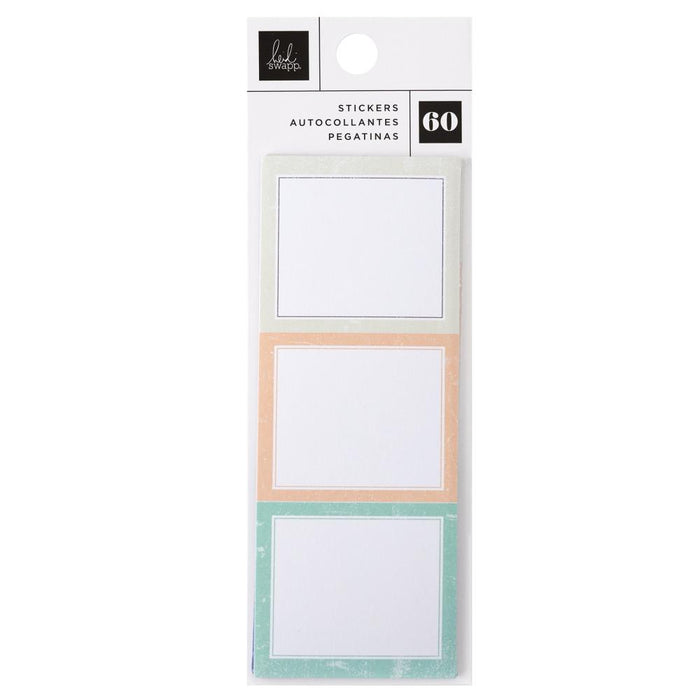 Heidi Swapp - Label Stickers - 60/Pkg - Set Sail. Available at Embellish Away located in Bowmanville Ontario Canada.