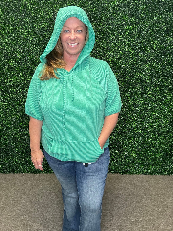 Heimish Green Hoodie