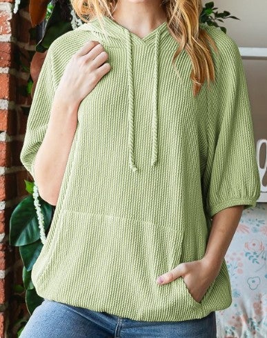 Heimish Green Hoodie