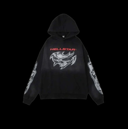 Hellstar Hoodie Black & Red