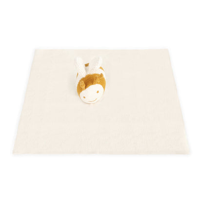 Honey Bee - Organic Baby Lovey Security Blanket Cuddle Cloth