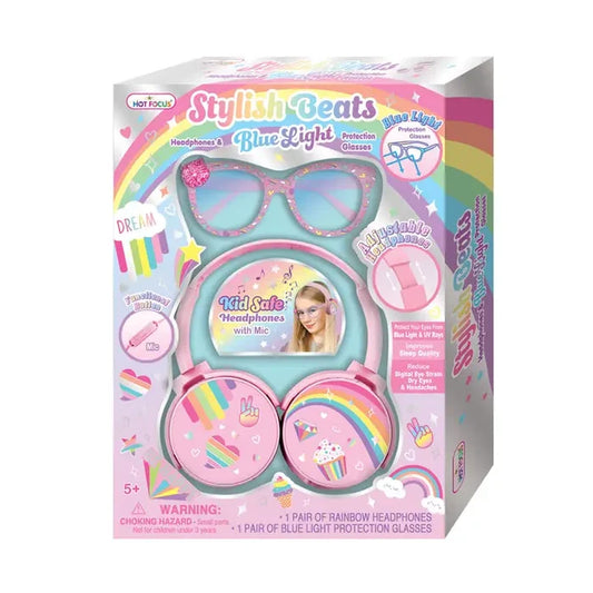 Hot Focus Stylish Beats-Rainbow