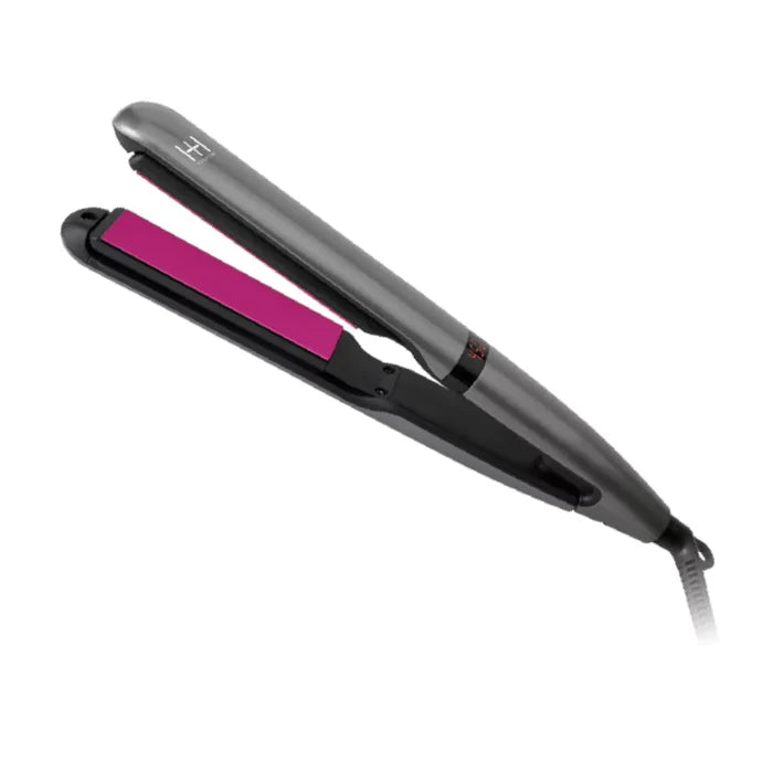 Hot & Hotter 3D Floating Plates Digital Ceramic Flat Iron 1 Inch, 1 Count, Black & Pink